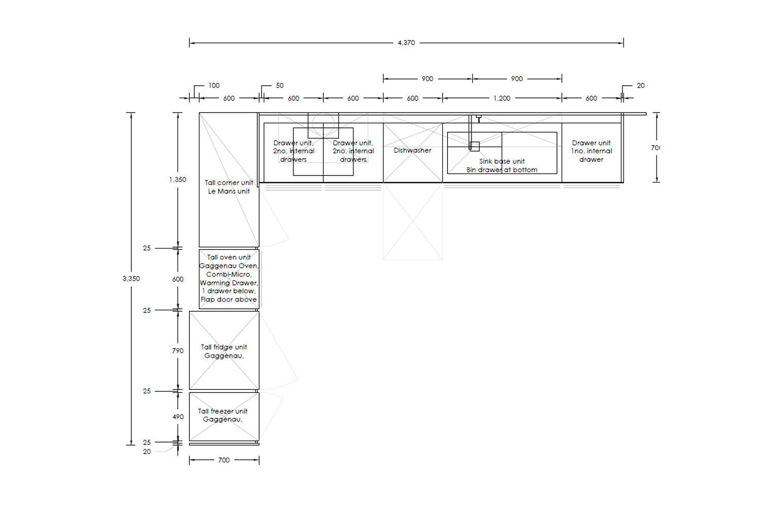 Poliform Alea / Matrix Kitchen