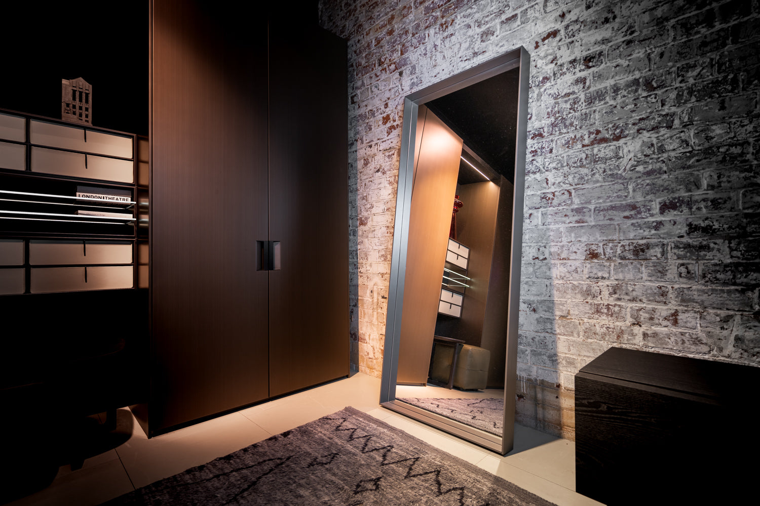 Poliform Sara Mirror Champagne