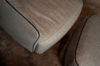 Poliform Santa Monica Armchair with Footstool (SOLD)