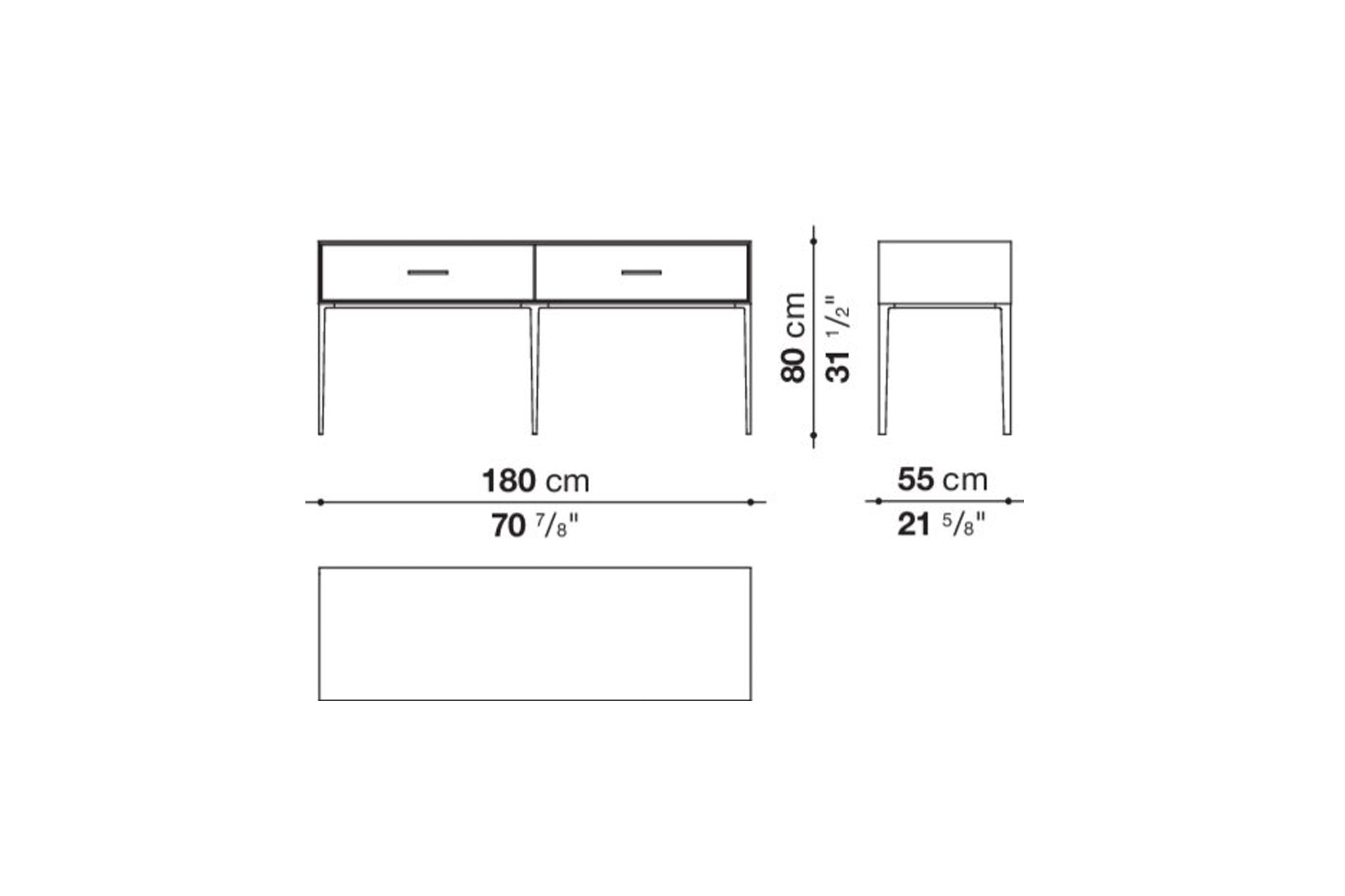 B&B Italia Eucalipto Unit 2 Drawers