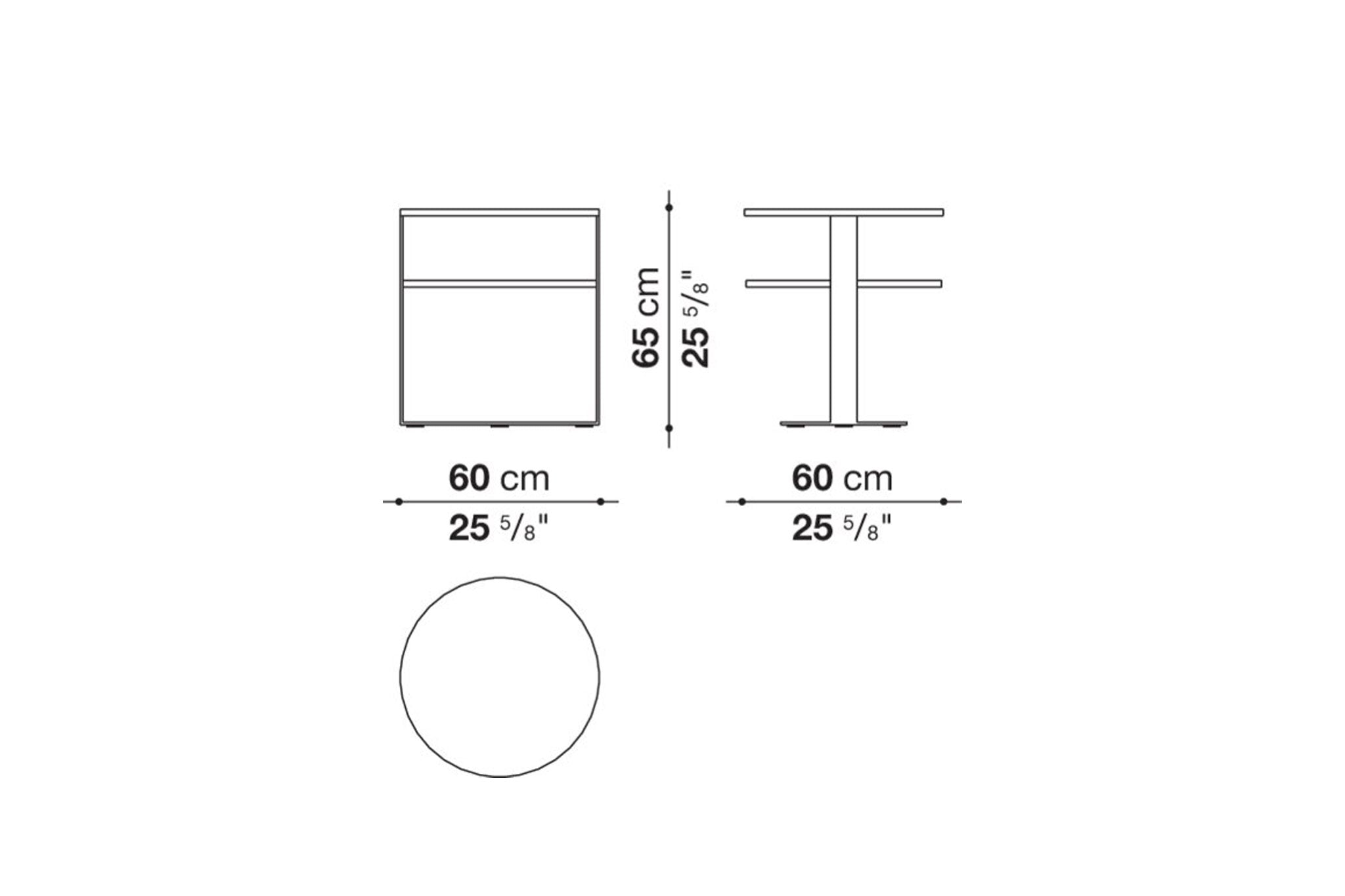 (SOLD) B&B Italia Eileen Small Table