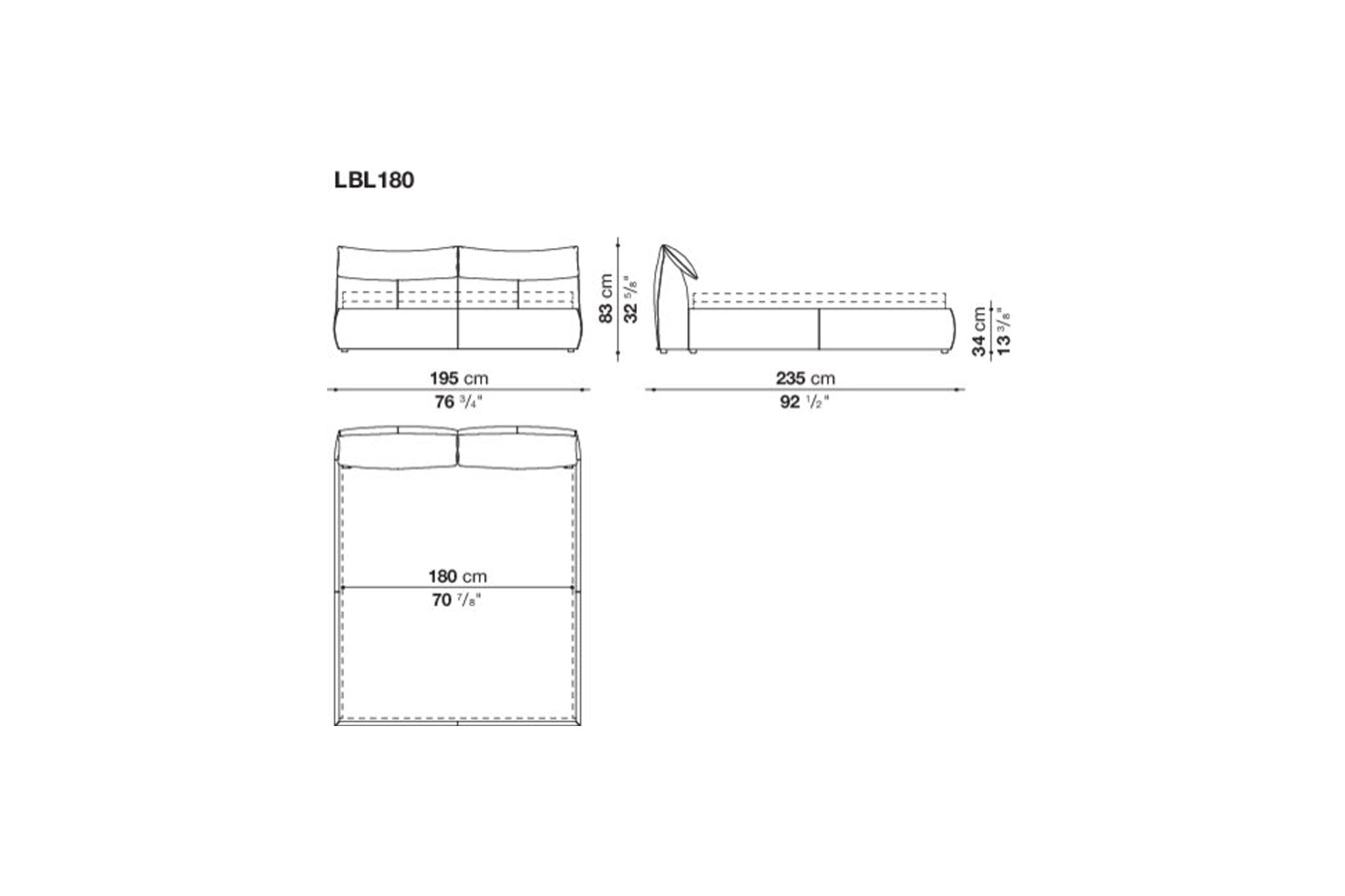 B&B Italia Bamboletto Bed
