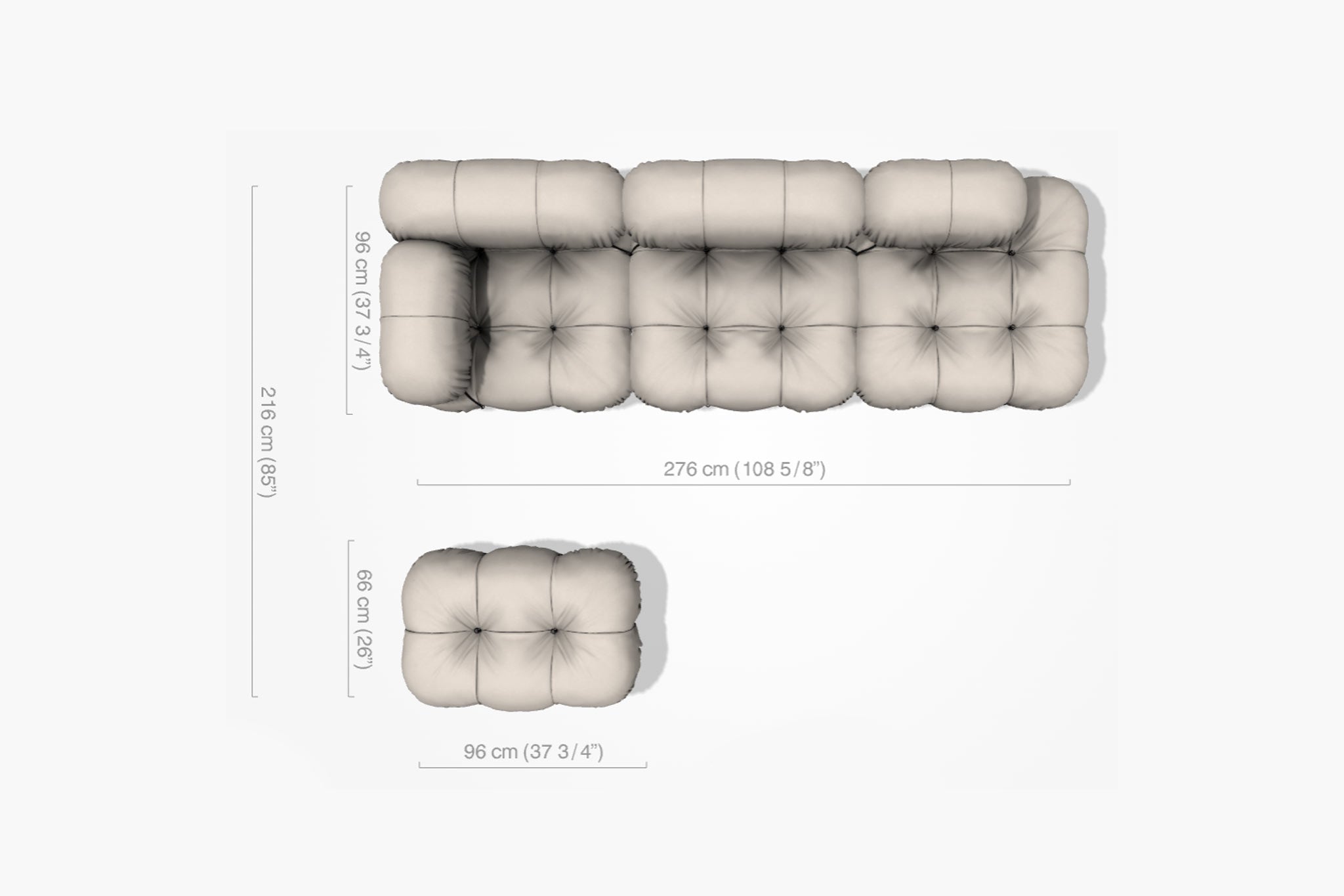 B&B Italia Camaleonda Sofa