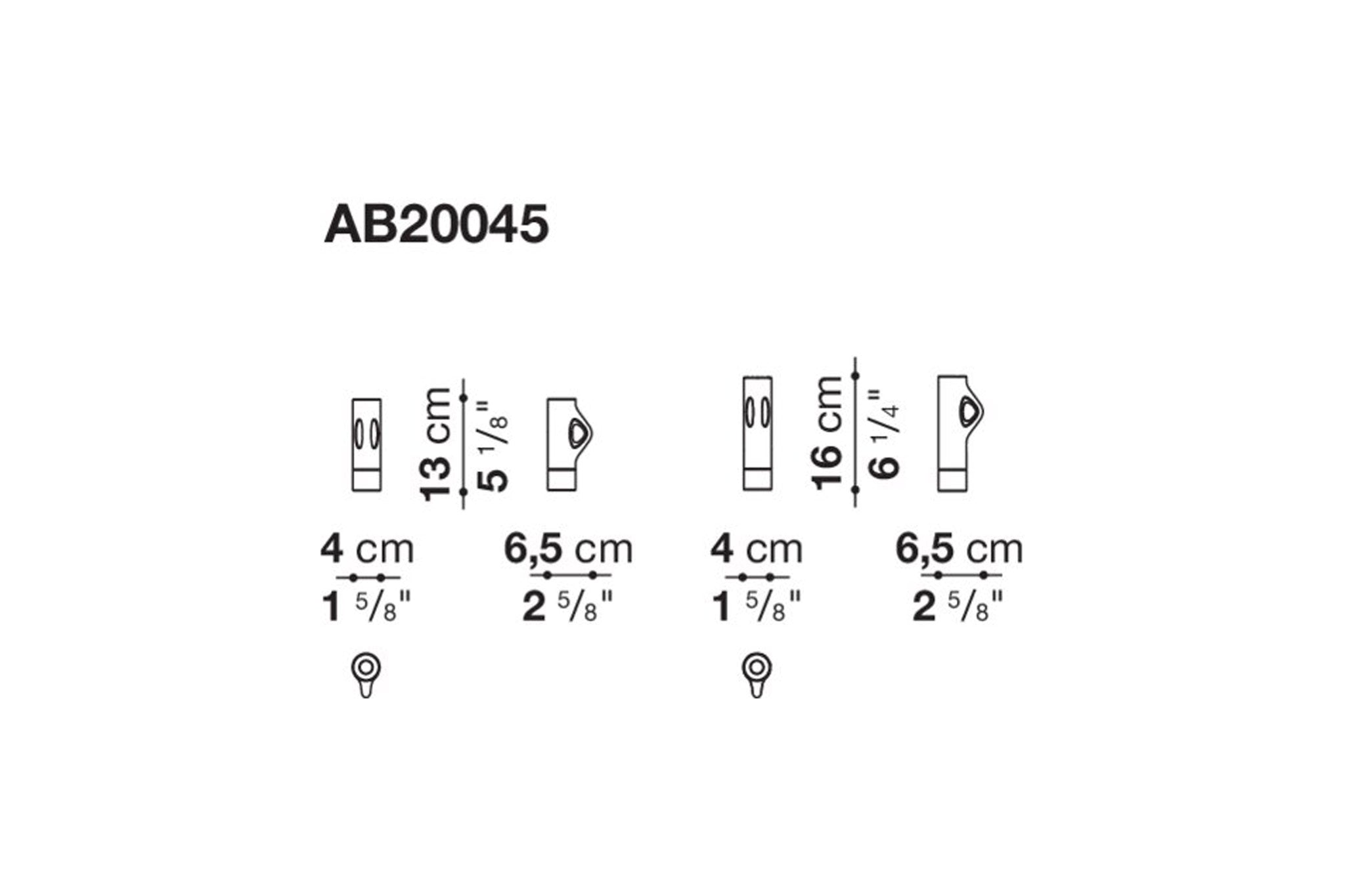 B&B Italia Pair of Lys Candle Holders