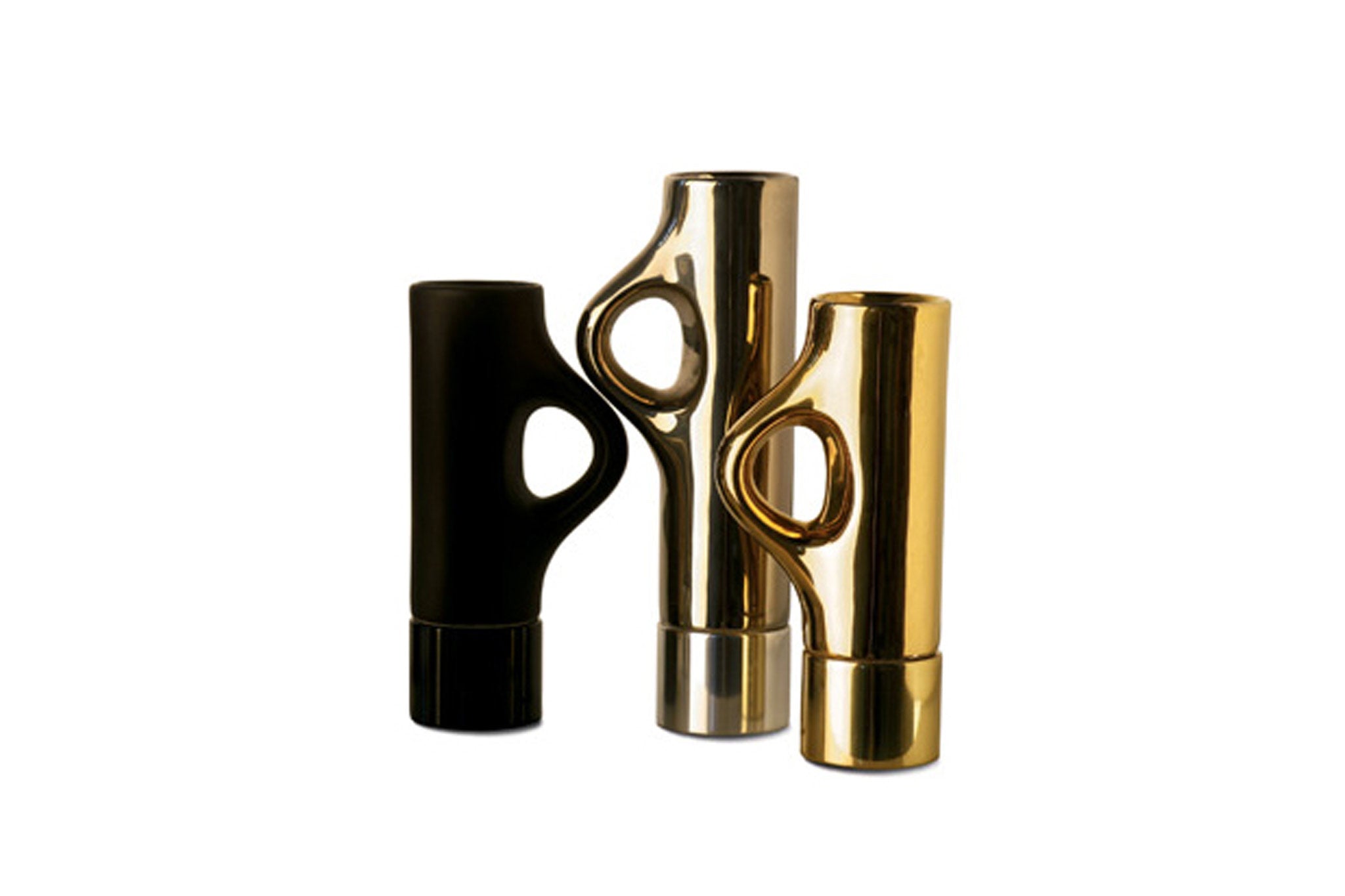 B&B Italia Pair of Lys Candle Holders