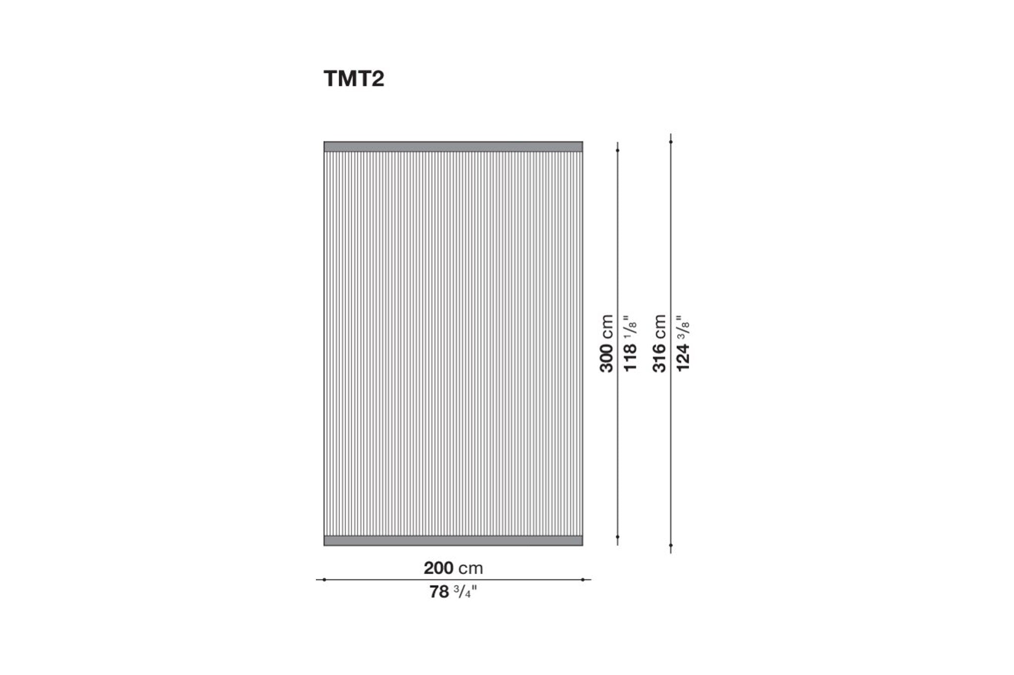 B&B Italia Timo Carpet TMT2 Dark Grey