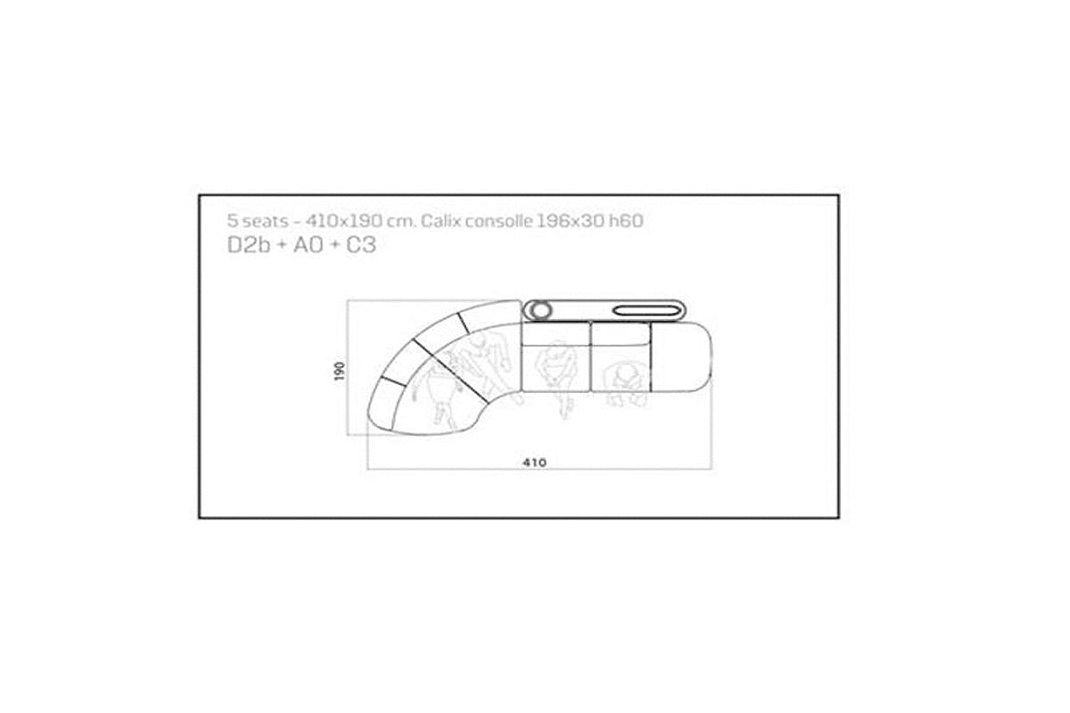 Ex-Display Baxter Piaf Sofa