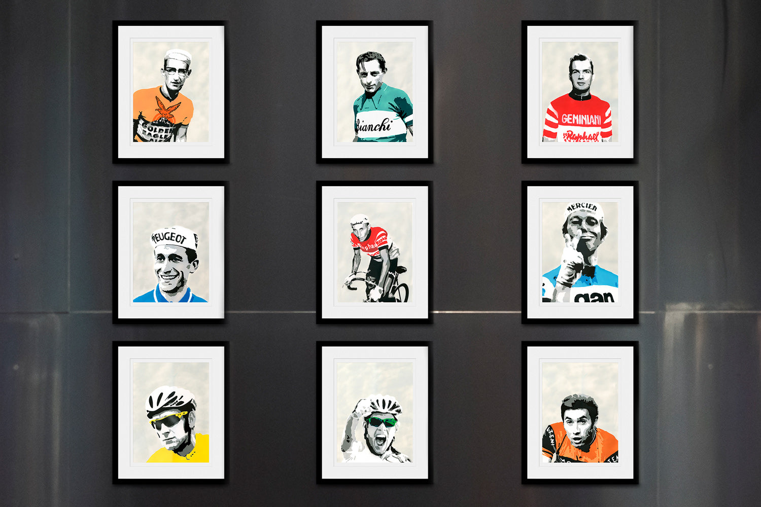 James Straffon 'Legends' Stencil Series
