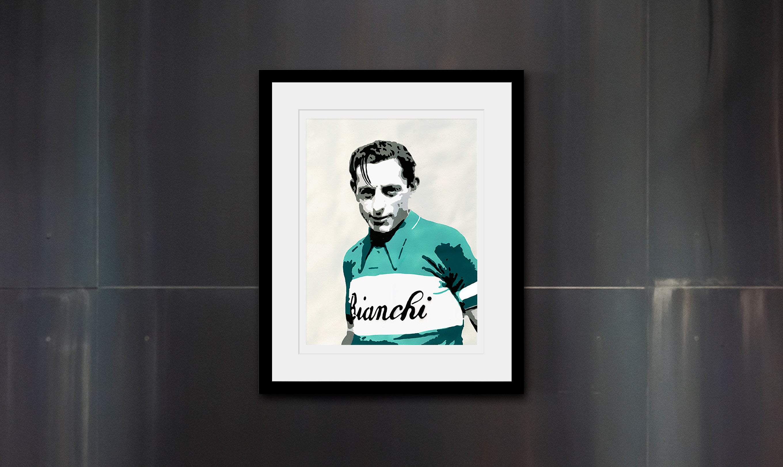 Fausto Coppi by James Straffon