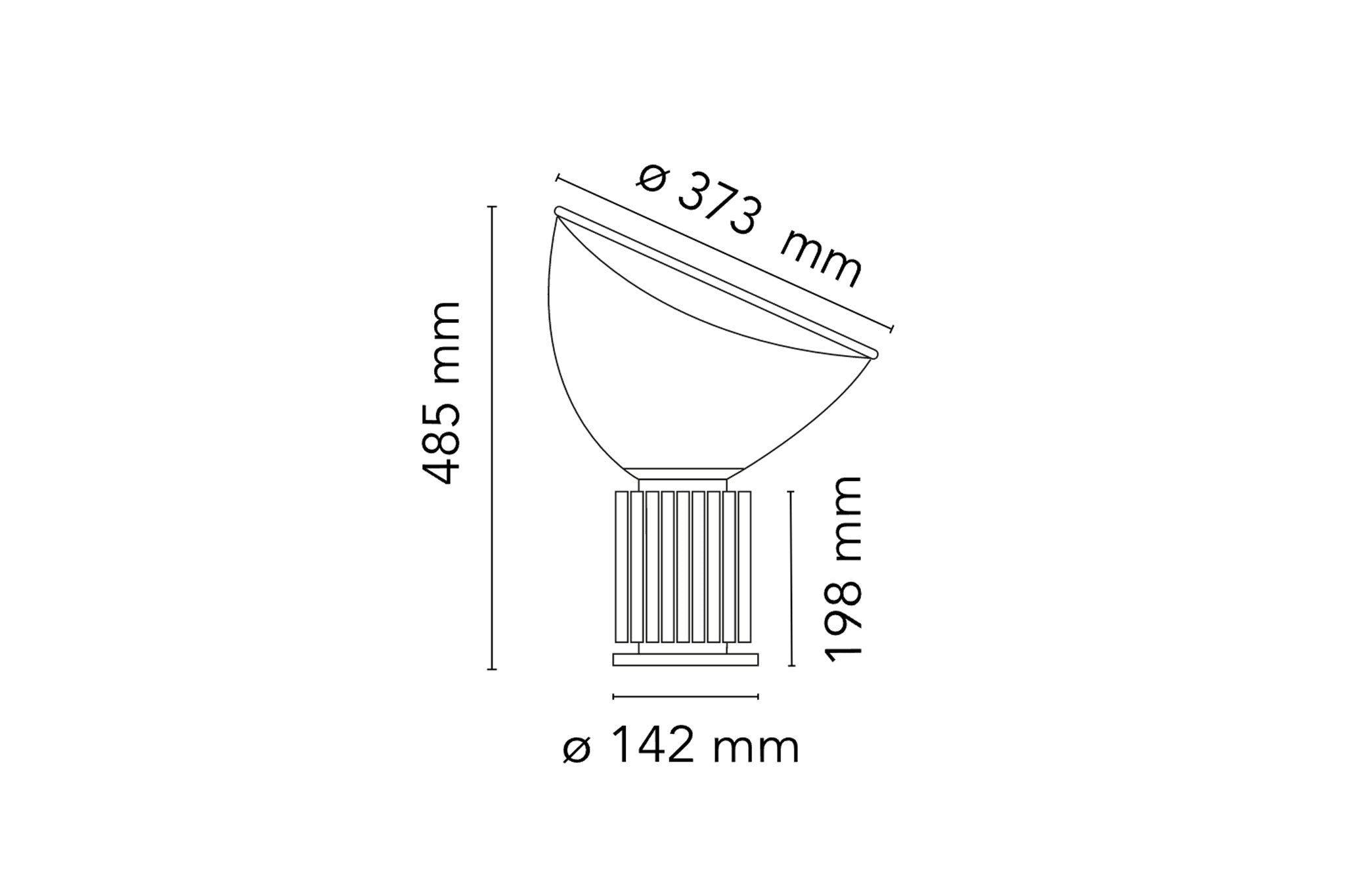 FLOS Taccia Small Table Lamp