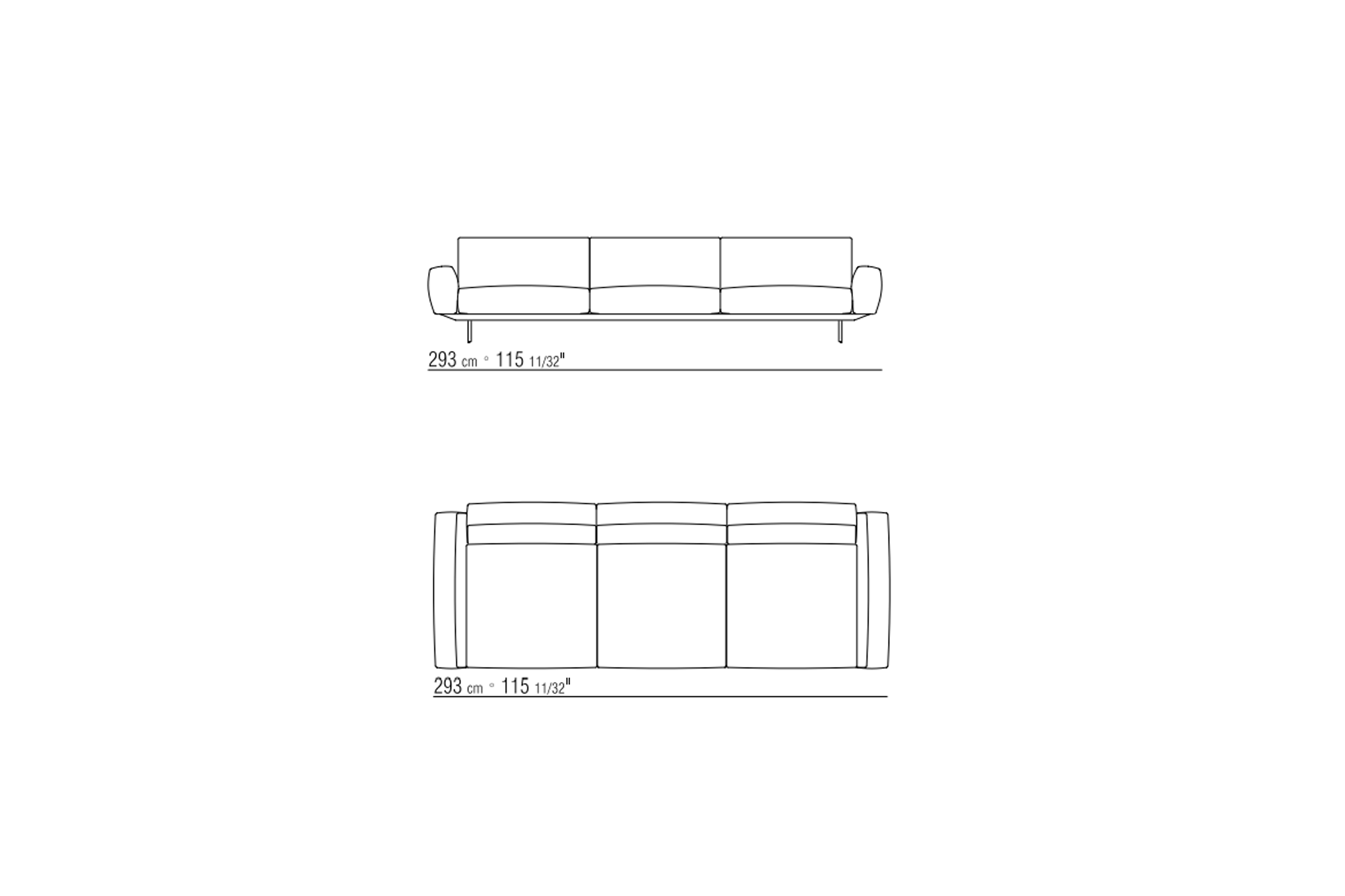 Flexform Soft Dream Sofa