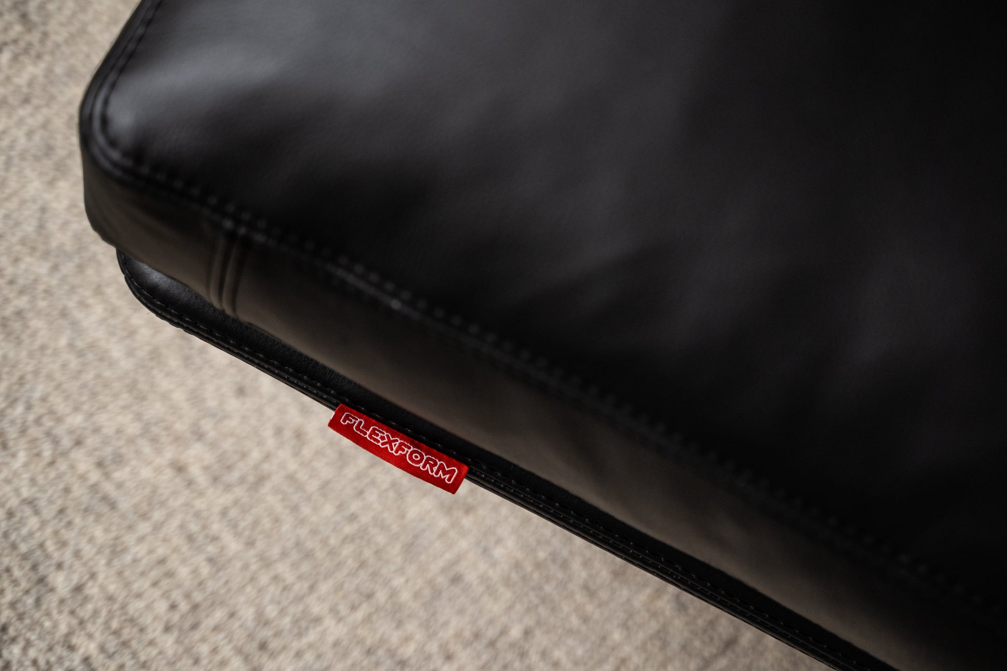 Flexform Boss Armchair with Footstool