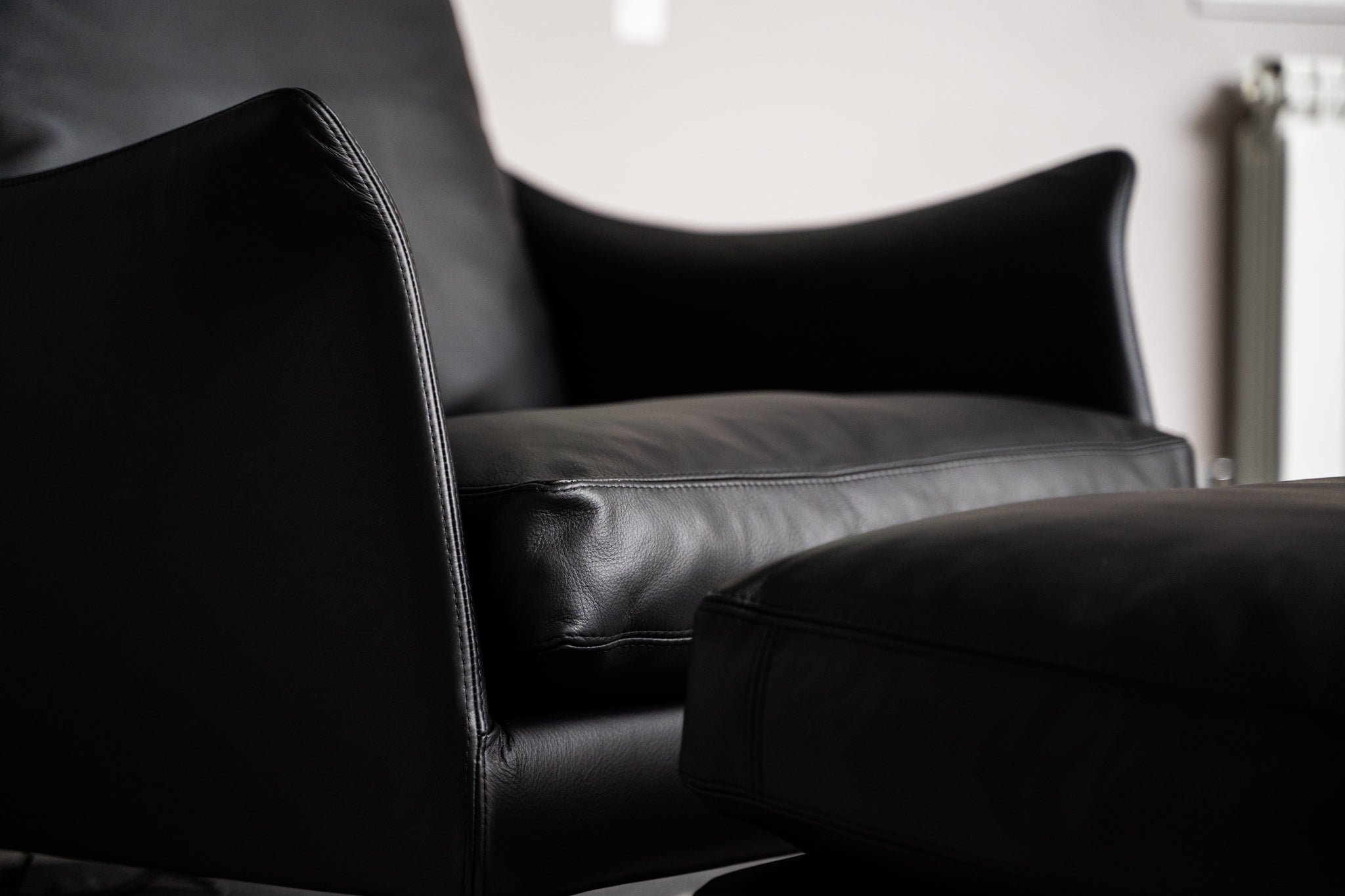 Flexform Boss Armchair with Footstool