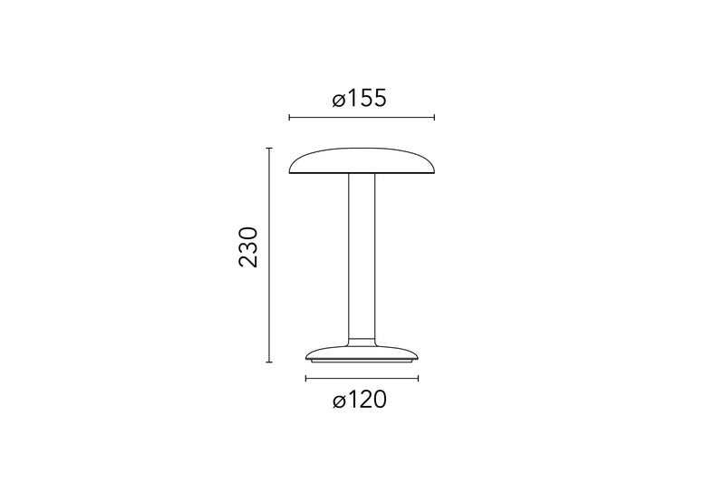 FLOS Gustave Residential Portable Table Lamp (IN STOCK)