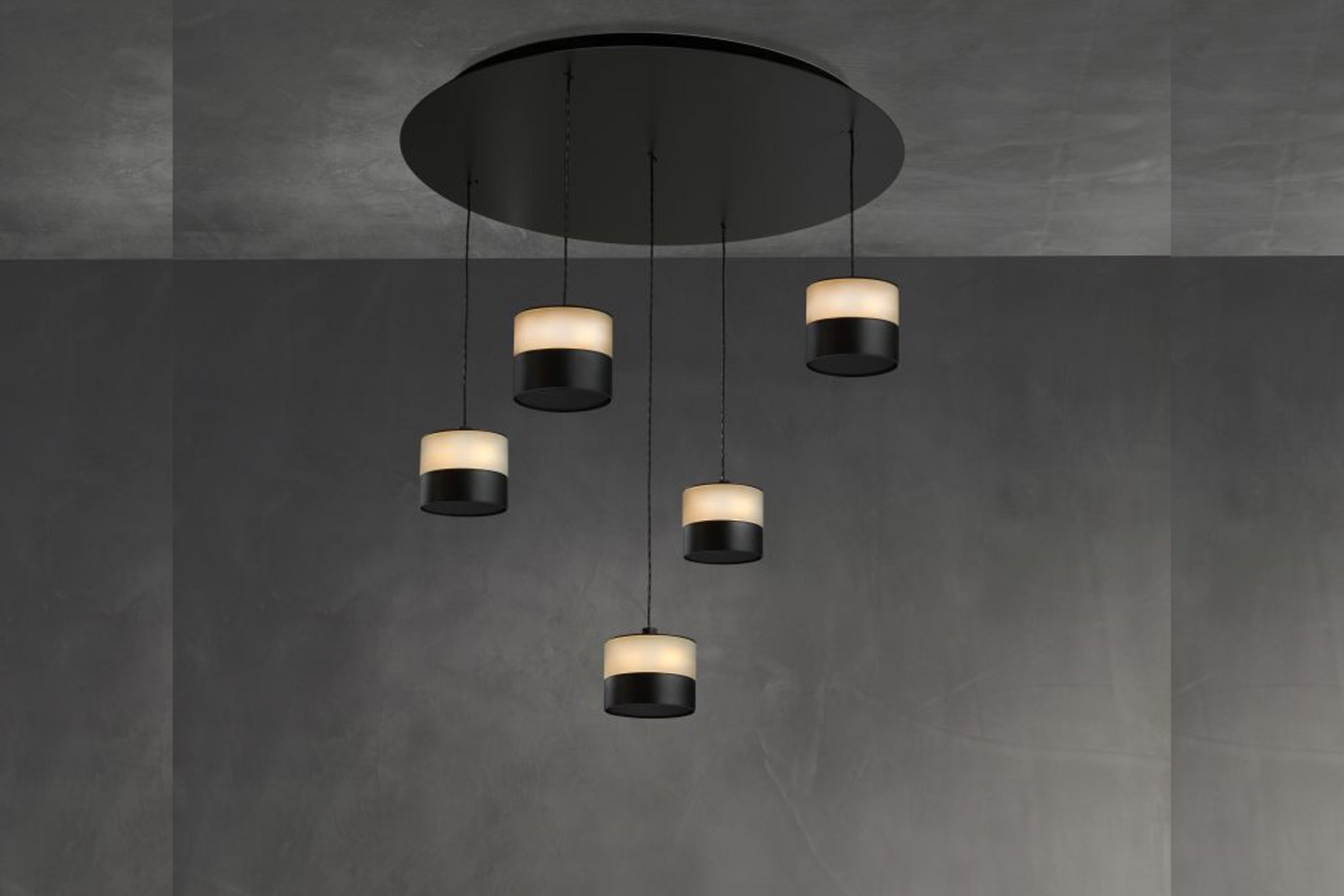 Heatsail GLOW with Round Ceiling Rose