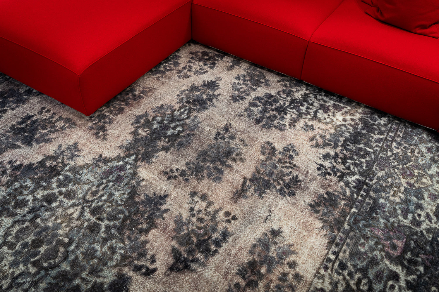 Ex-Display Mohebban Vintage 3D Wool/Cotton Rug