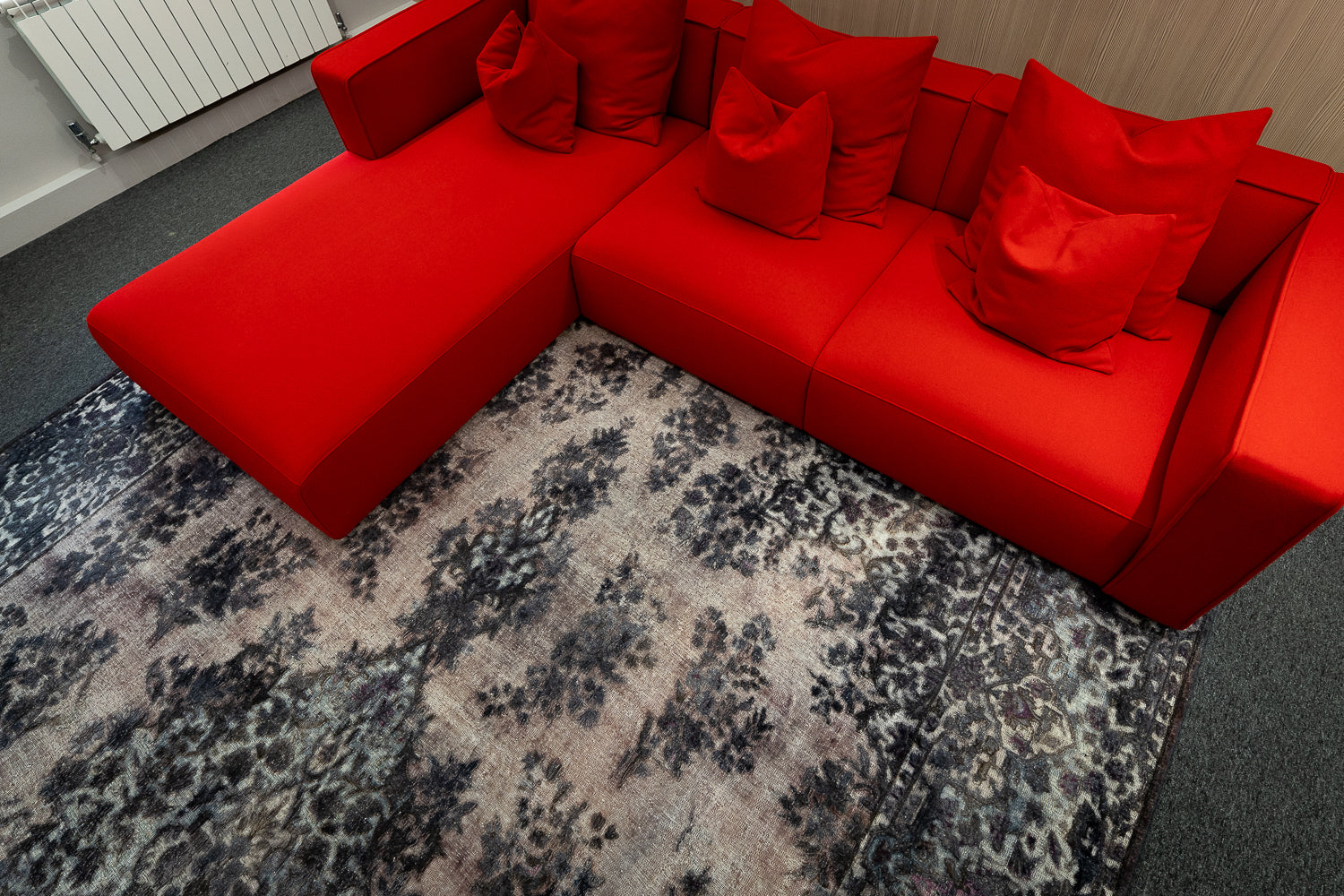 Ex-Display Mohebban Vintage 3D Wool/Cotton Rug