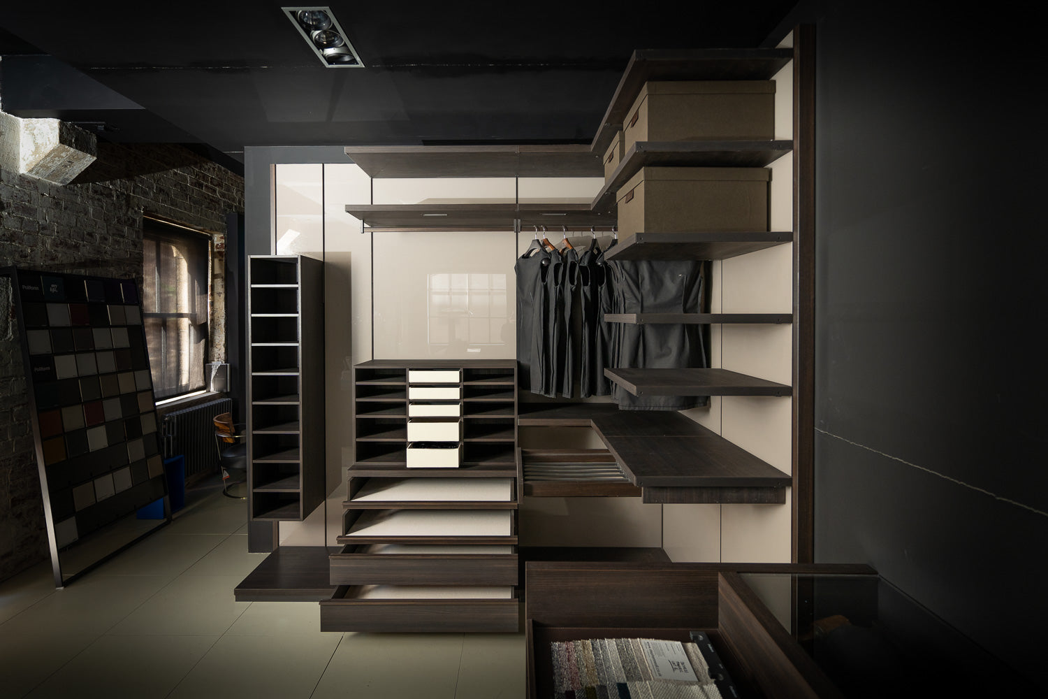 (SOLD) Poliform Ubik Open Dressing Room