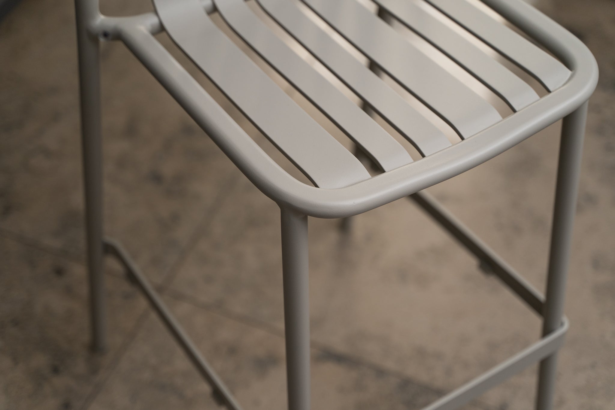 Talenti Trocadero Bar Stool Silk Grey