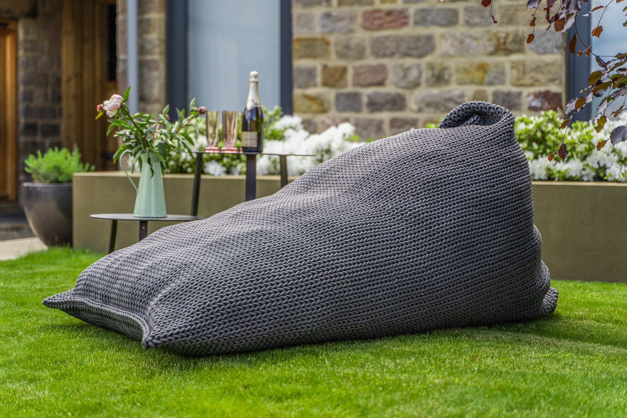 Talenti Jackie Bean Bag - Dark Grey