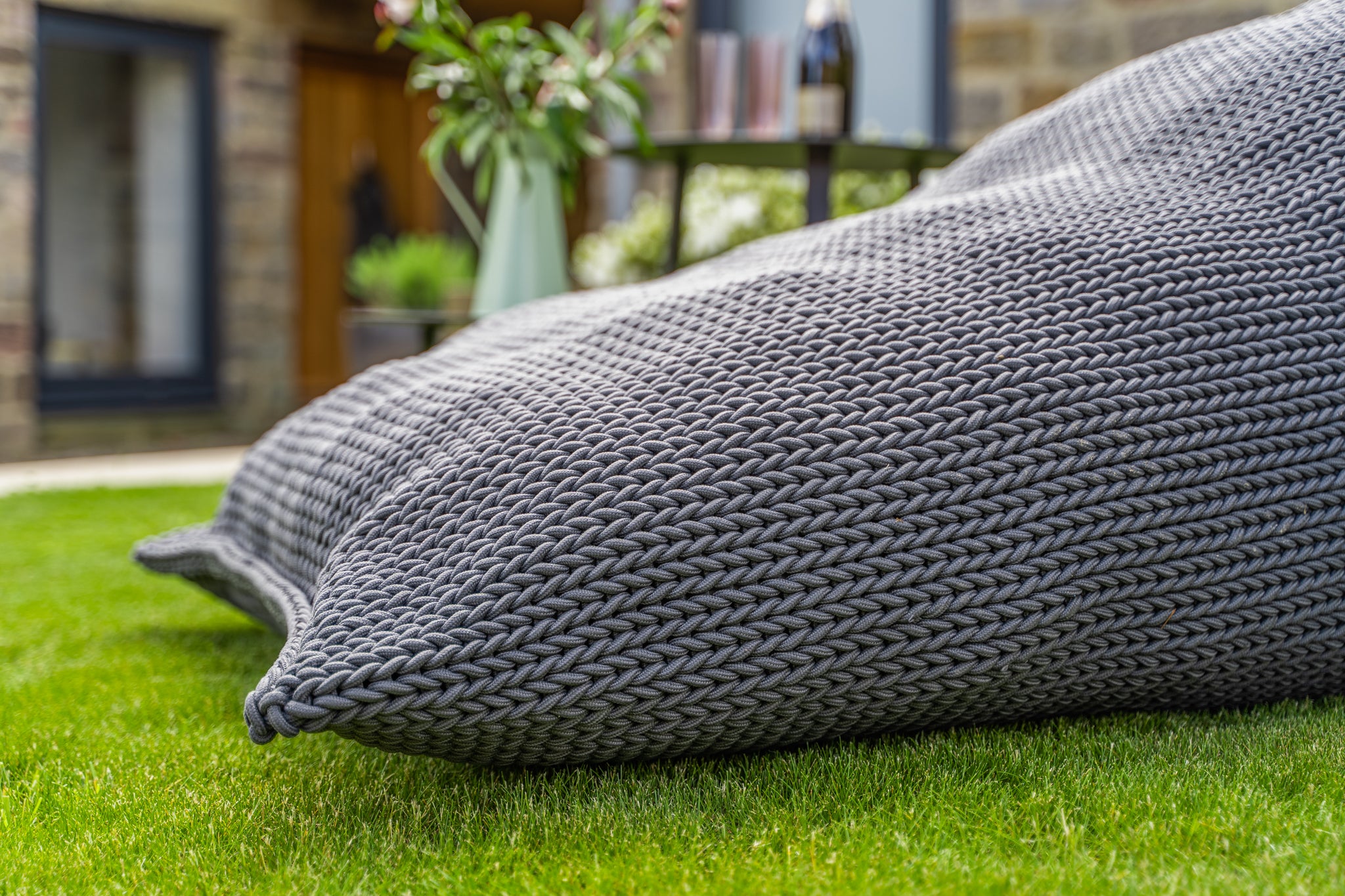 Talenti Jackie Bean Bag - Dark Grey