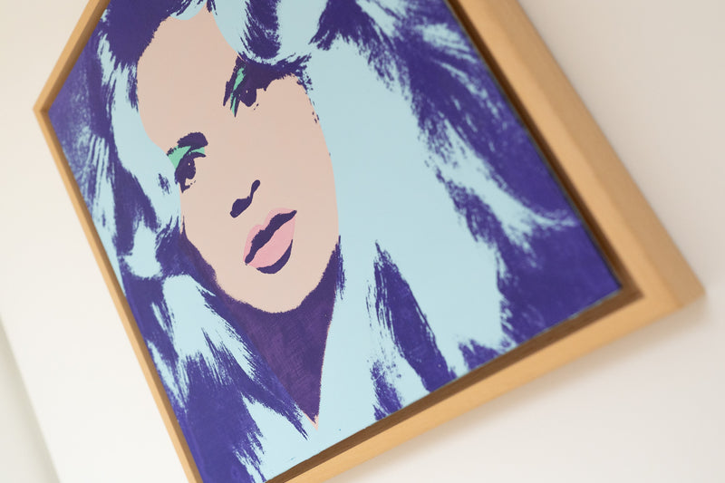 The Studio of Ezra - Brigitte Bardot (Blue)