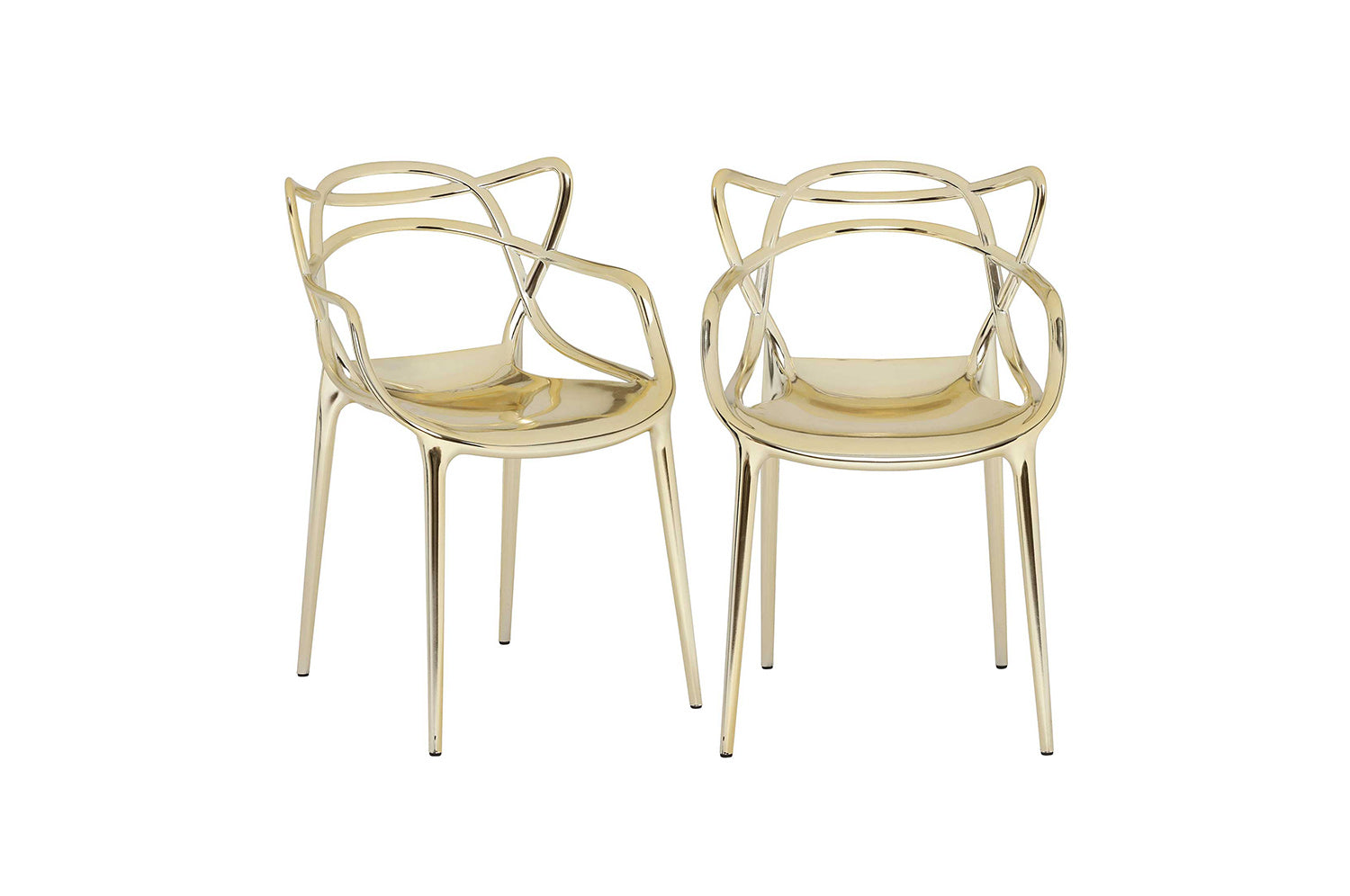 Premium Kartell Masters Chairs (Pair)
