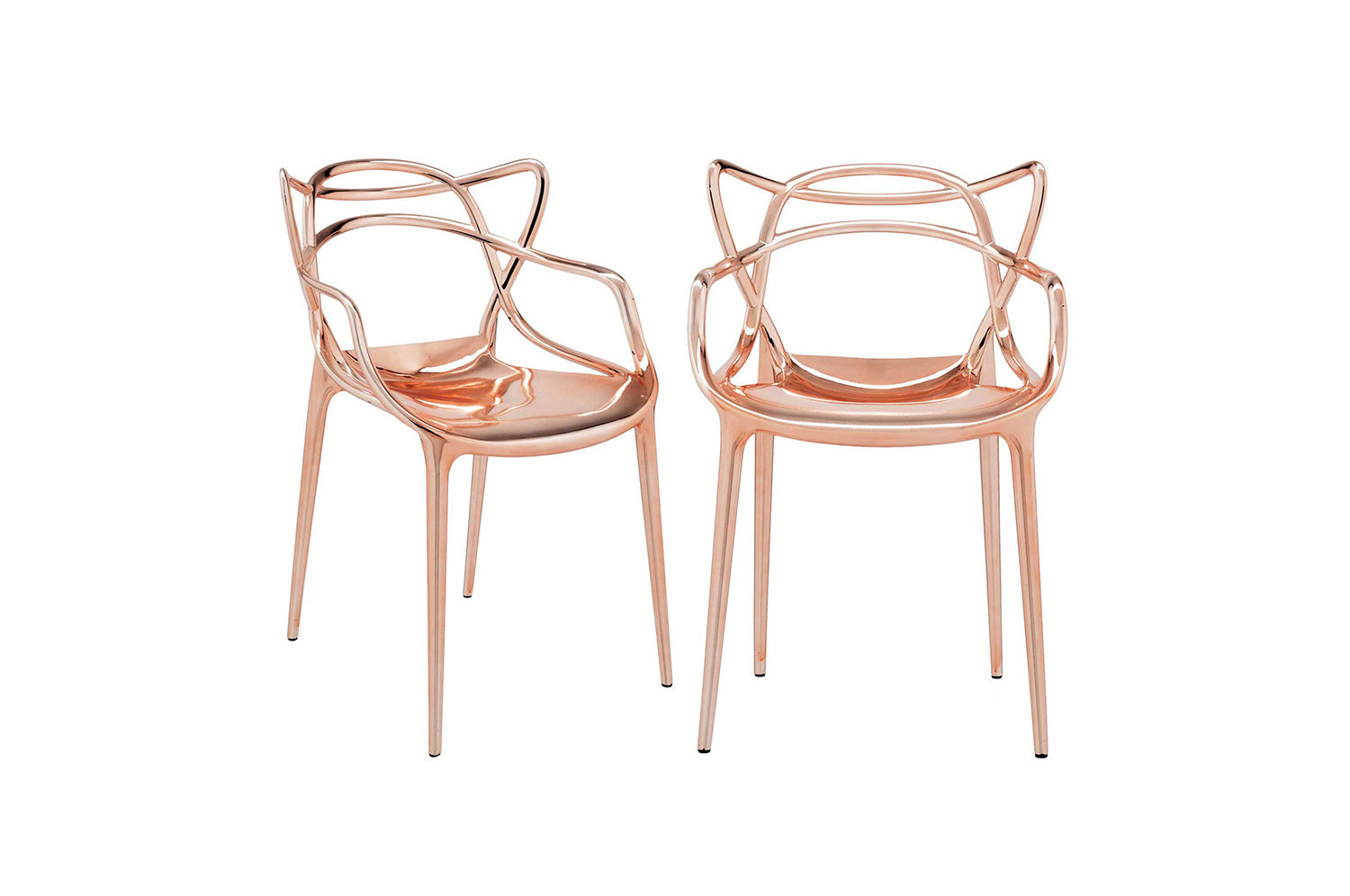 Premium Kartell Masters Chairs (Pair)