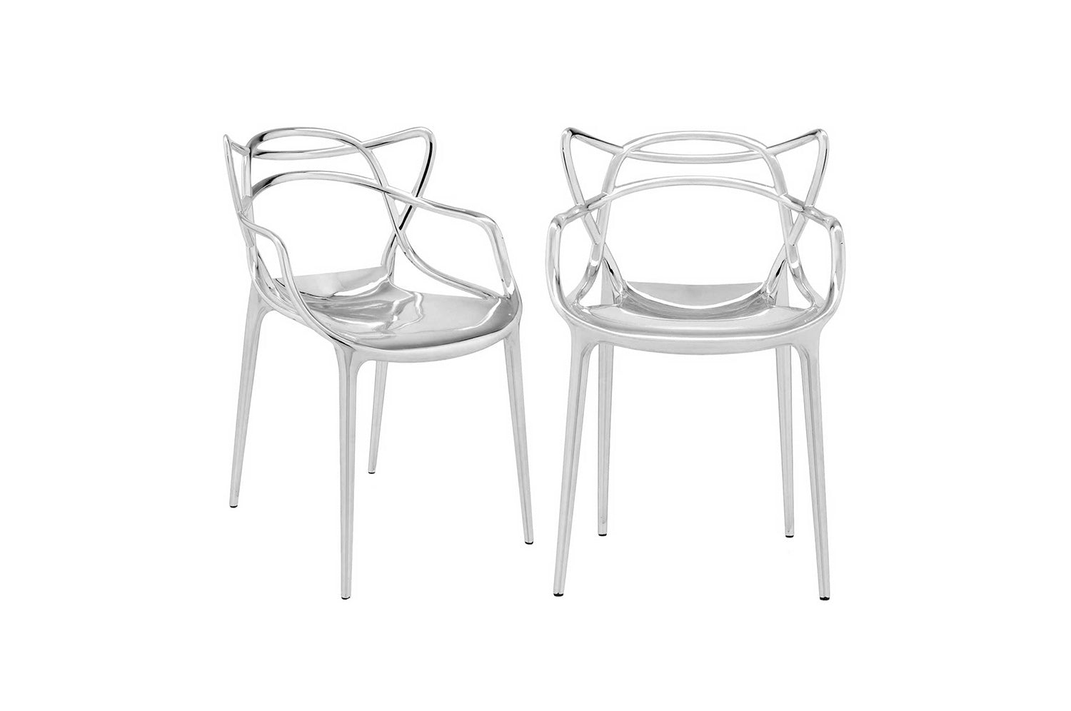 Premium Kartell Masters Chairs (Pair)
