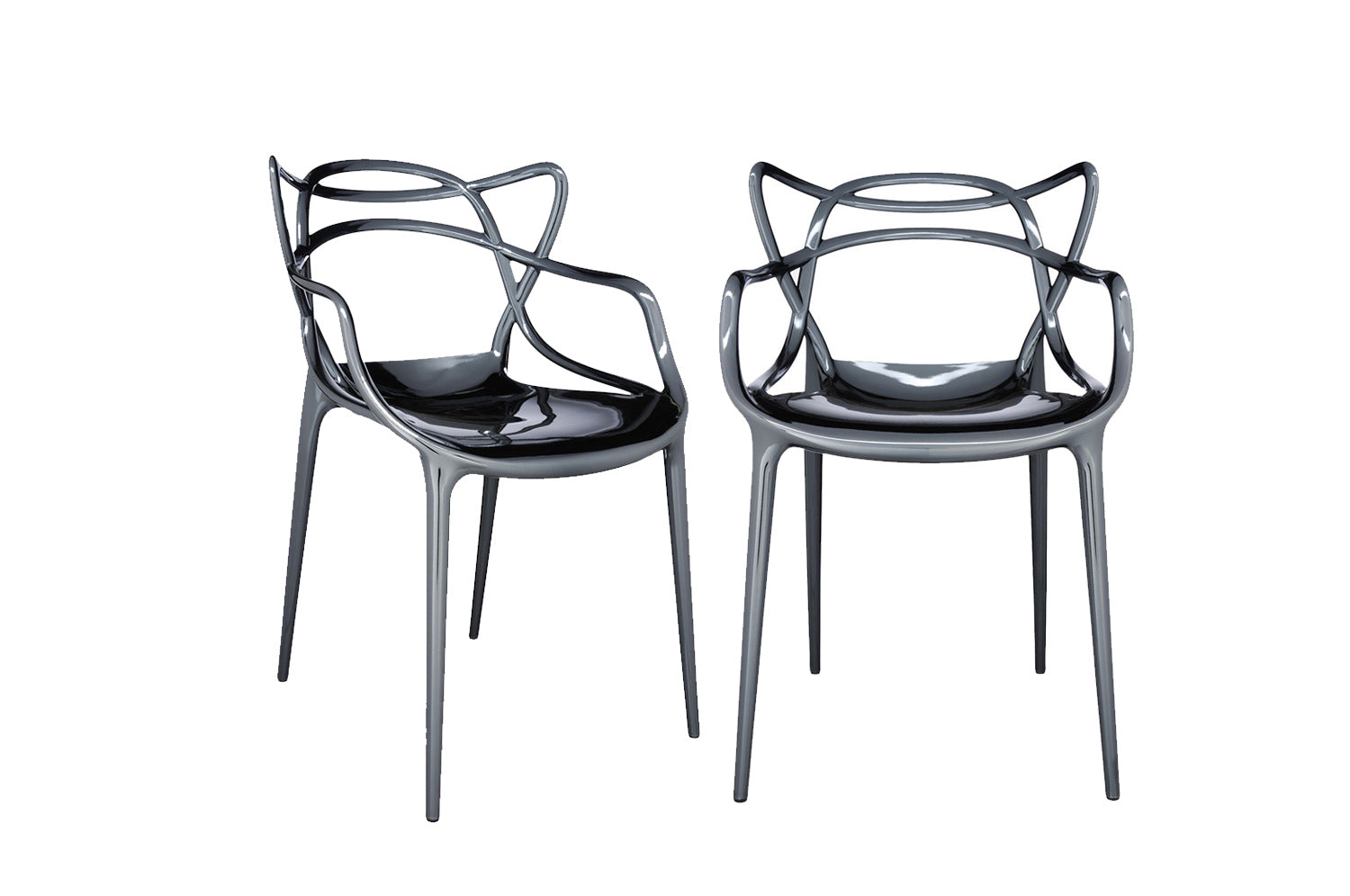 Premium Kartell Masters Chairs (Pair)